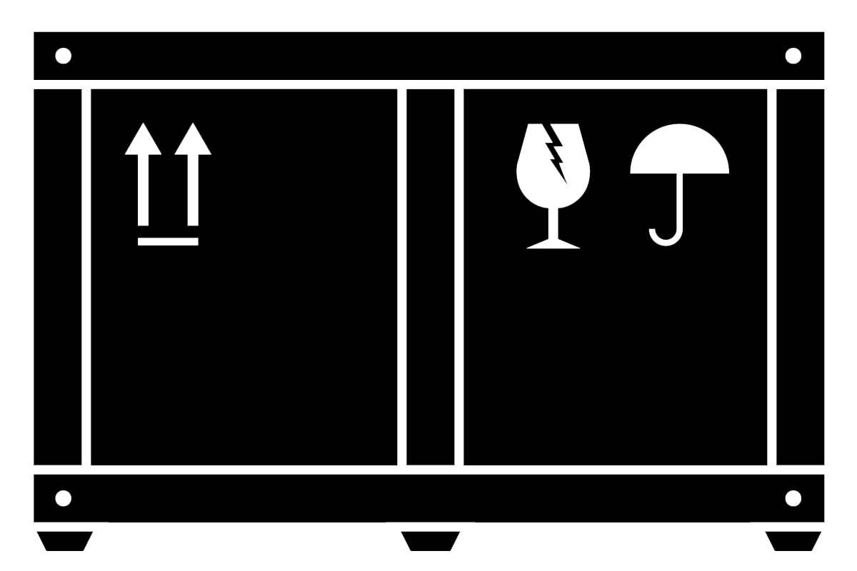 an illustration of an art crate