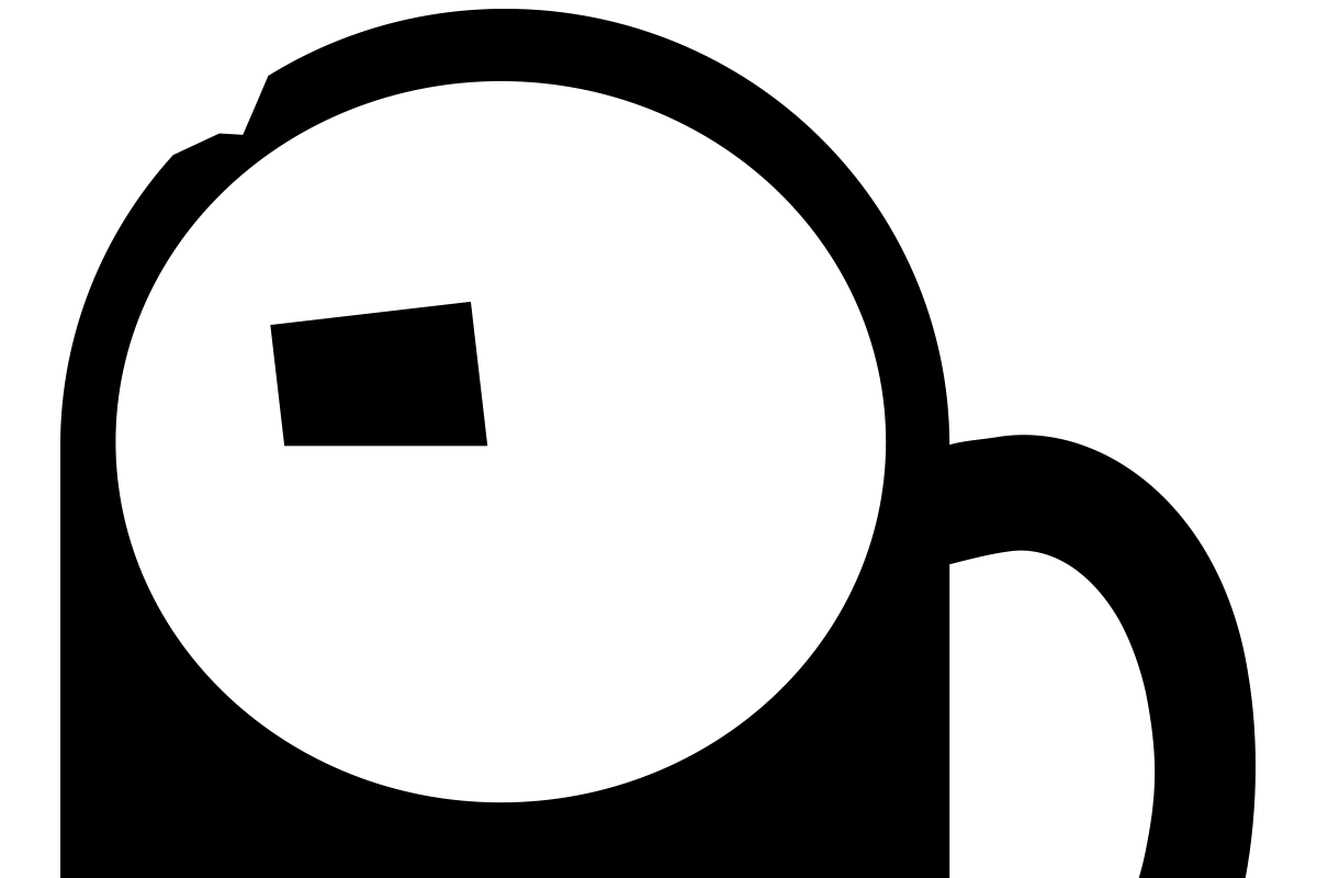 a sugar cube floating in a coffee mug